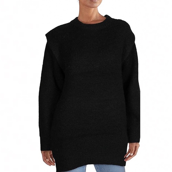 Vero Moda Daisy Wide Shoulder Sweater - Picture 2 of 8